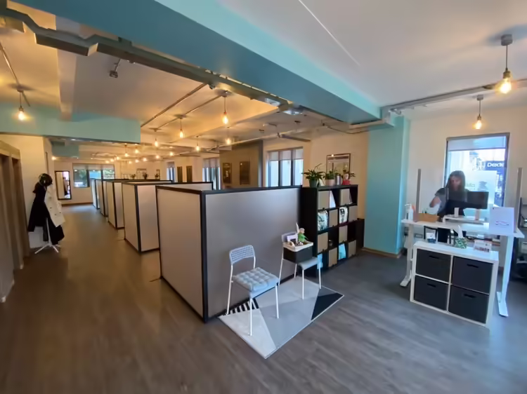 Chiropractic treatment room at the Fulham clinic
