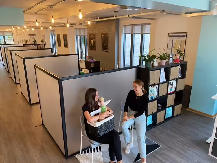 Treatment space at the Chiro London Fulham clinic
