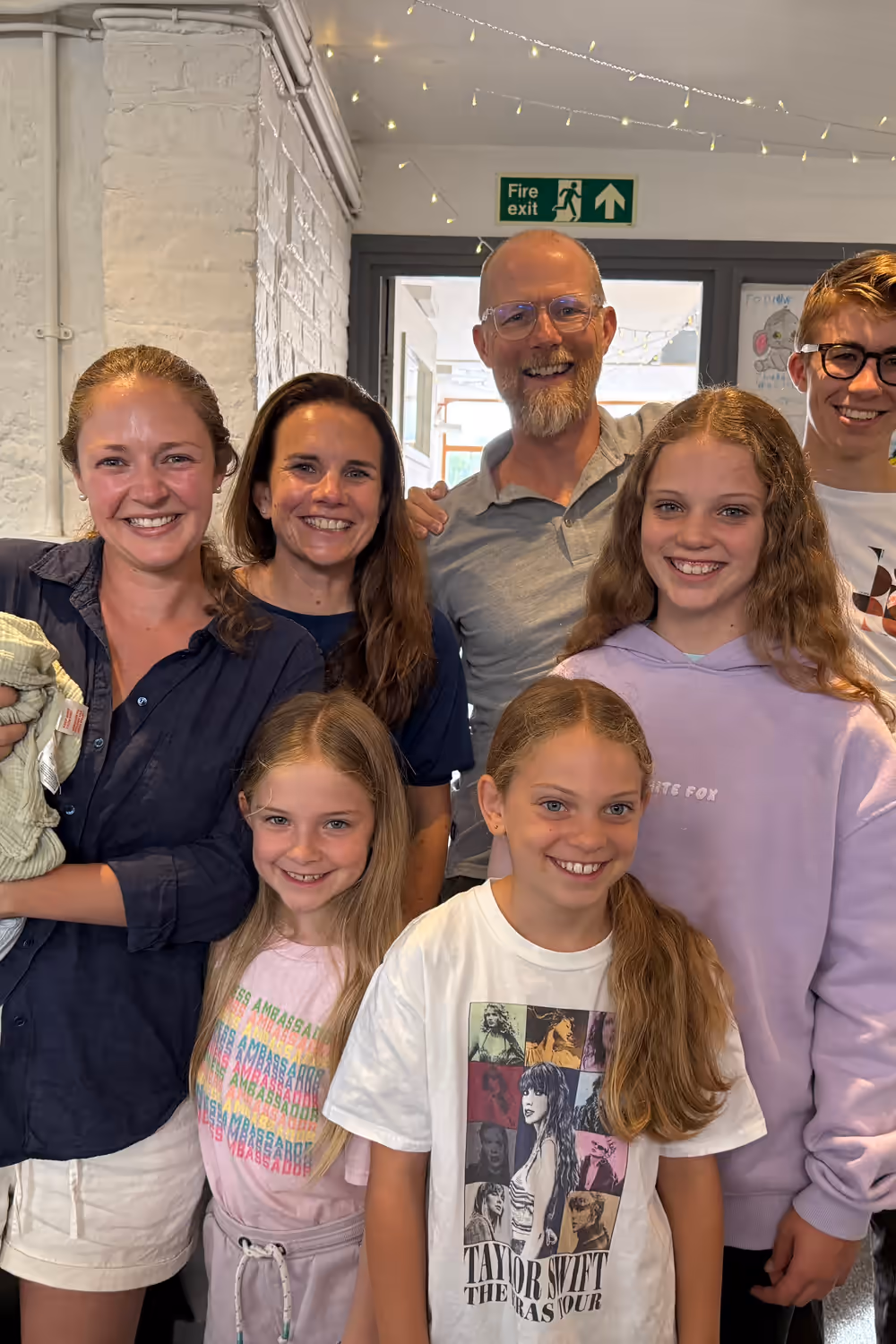 Families with children of all ages at a Chiro London clinic